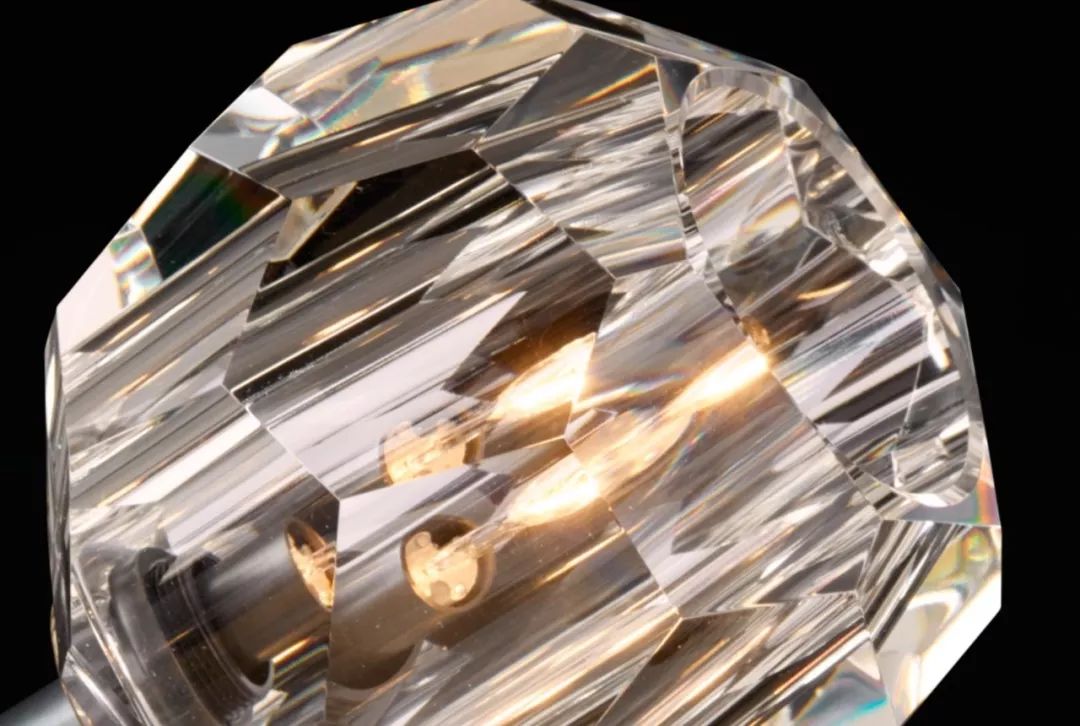 手工铜制水晶灯饰,水晶石手工灯