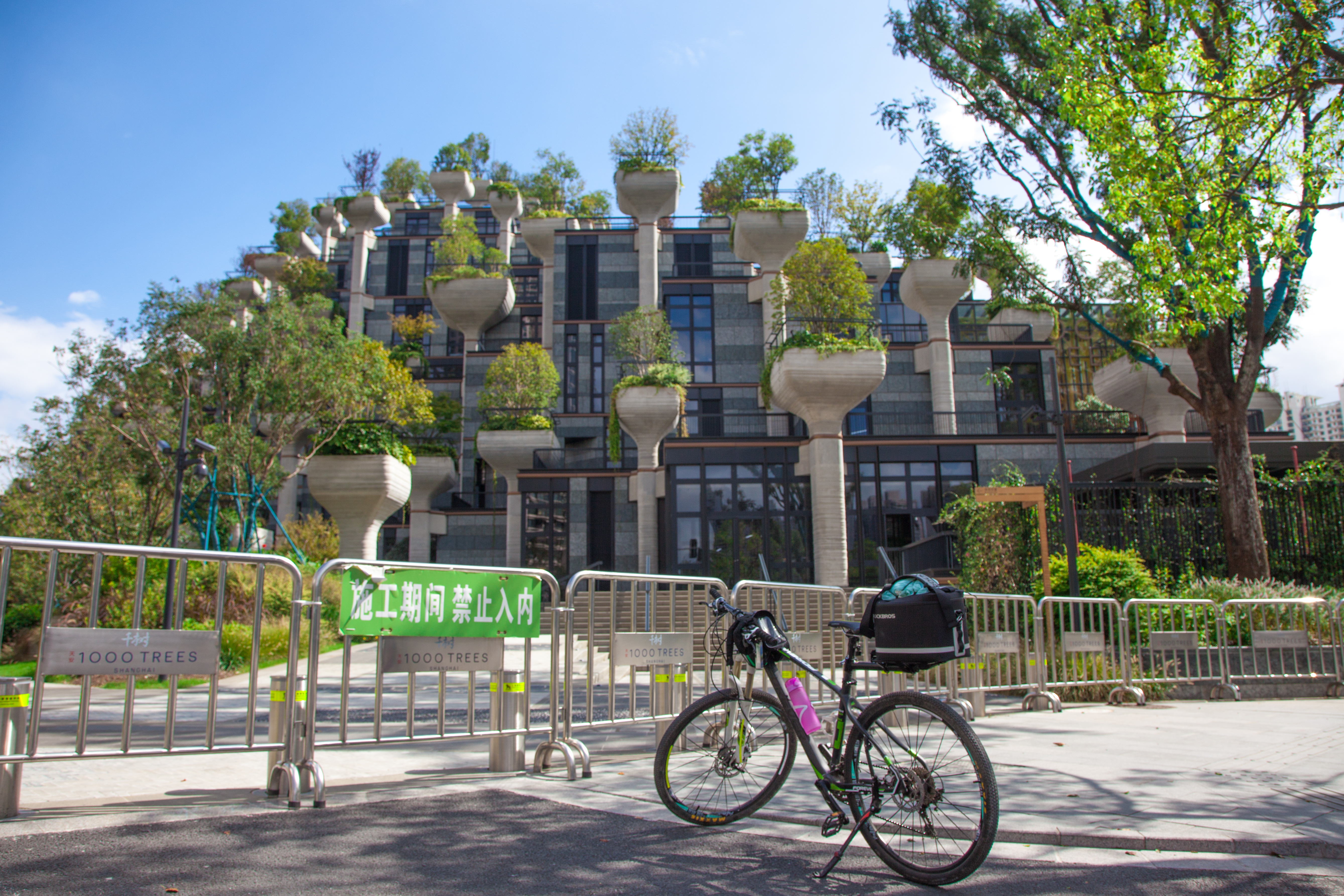 上海网红建筑天安千树,天安千树网红地址