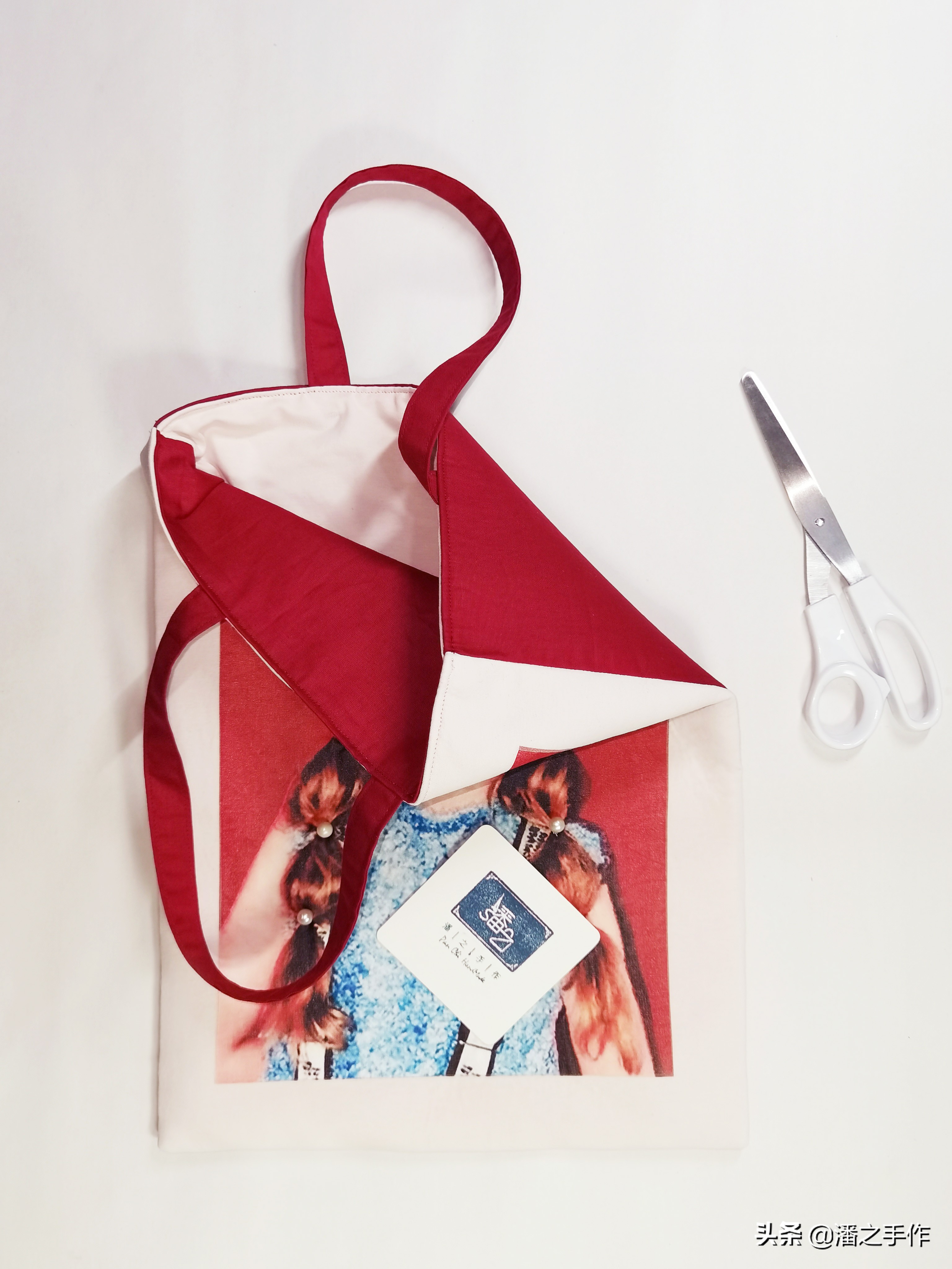 用t恤做手工环保袋,自制环保购物袋用旧衣服