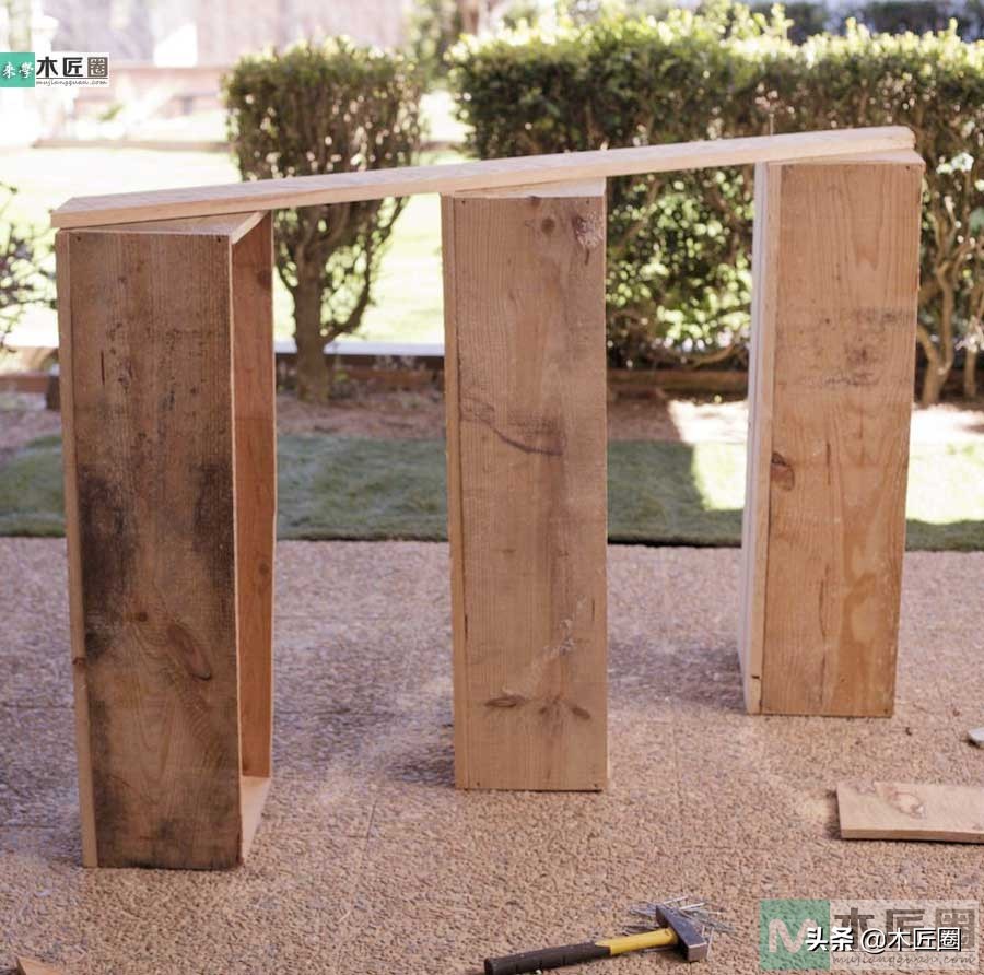 自制花盆架,手工花盆怎么装饰