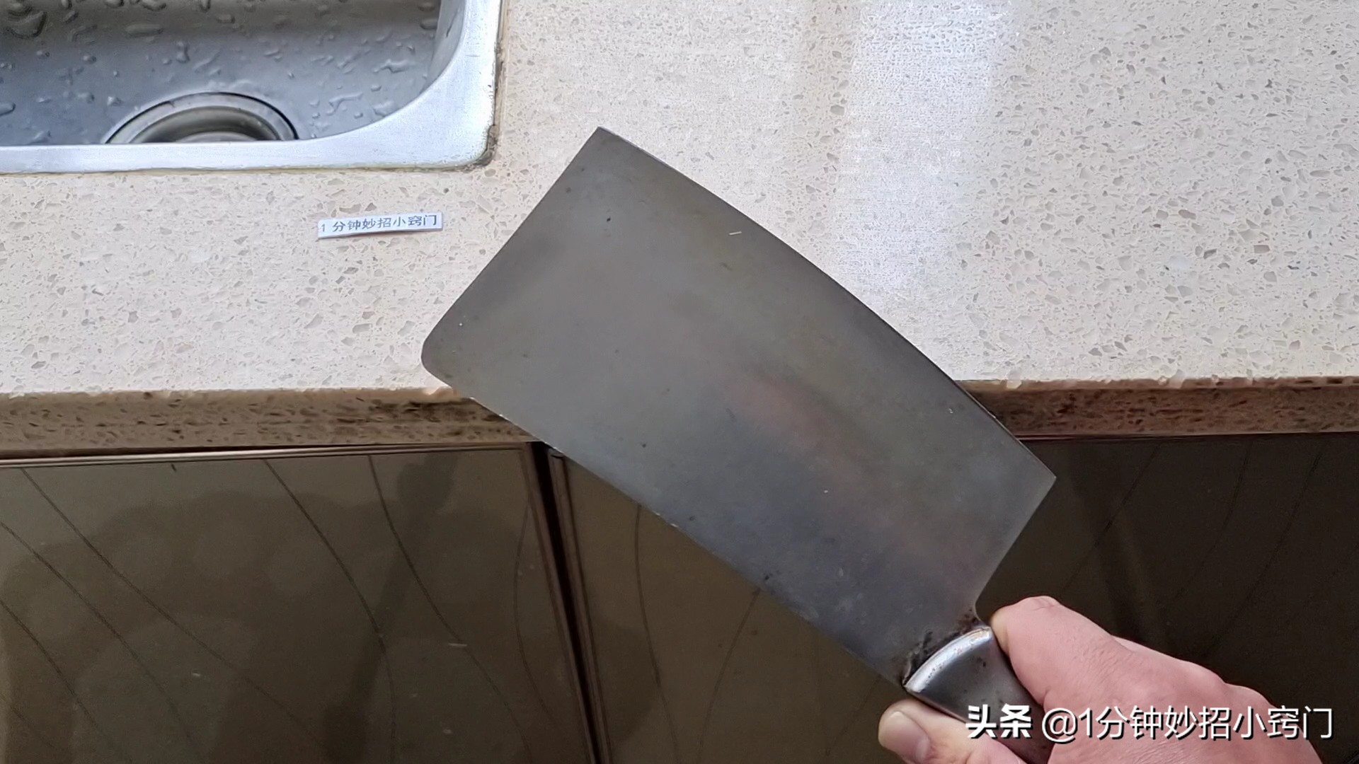 菜刀不锋利怎么磨刀,菜刀被磨刀石磨钝了还怎么变锋利