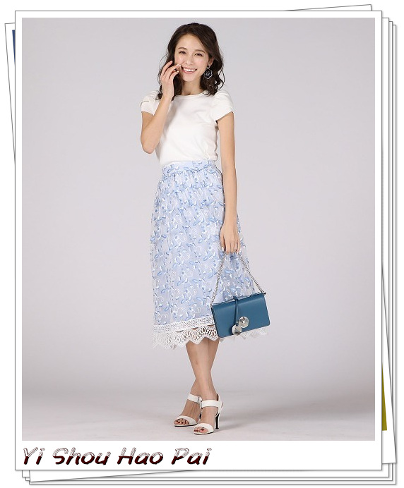 女生网纱裙穿搭技巧,夏天半身网纱裙的穿搭方法