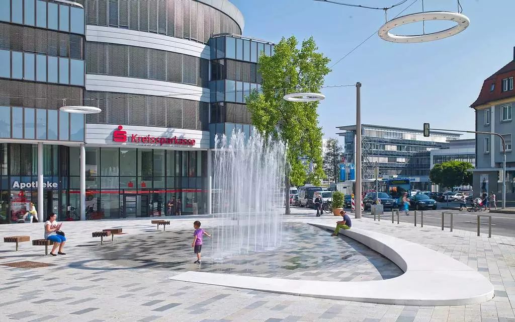 商业街铺装景观设计,商业街区景观设计思路