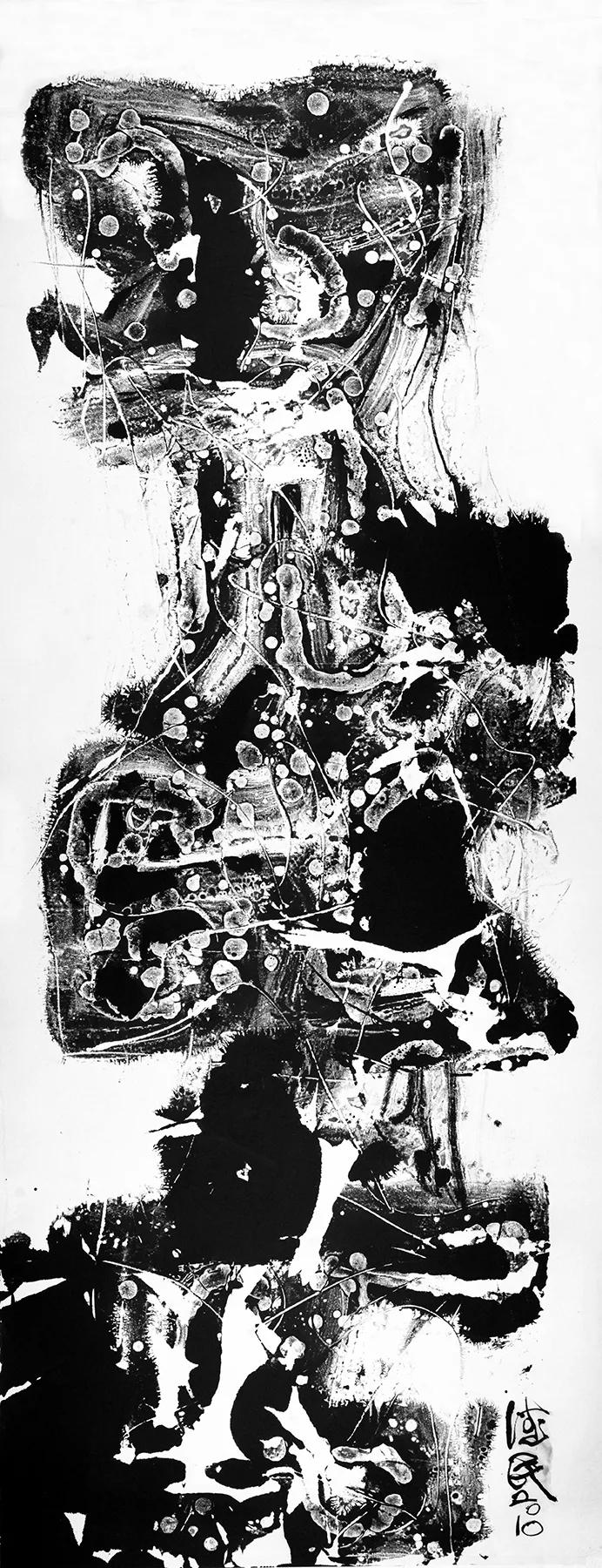 许德民的抽象诗,艺诺的作品