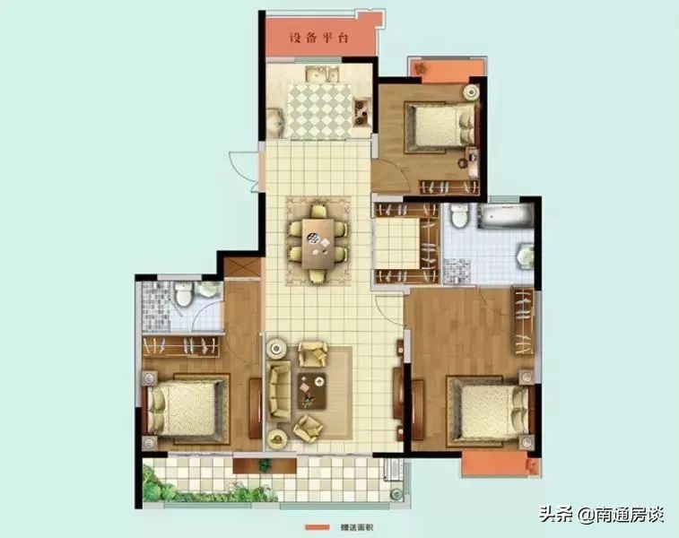 盘点南通的六大奇葩户型,你的小区中招了吗?