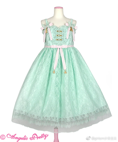 显瘦蓝色lolita夏季,好看显白凉快的lolita