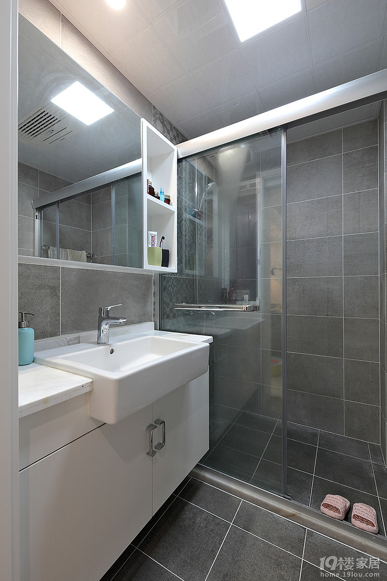 89平方三室两厅北欧风格装修