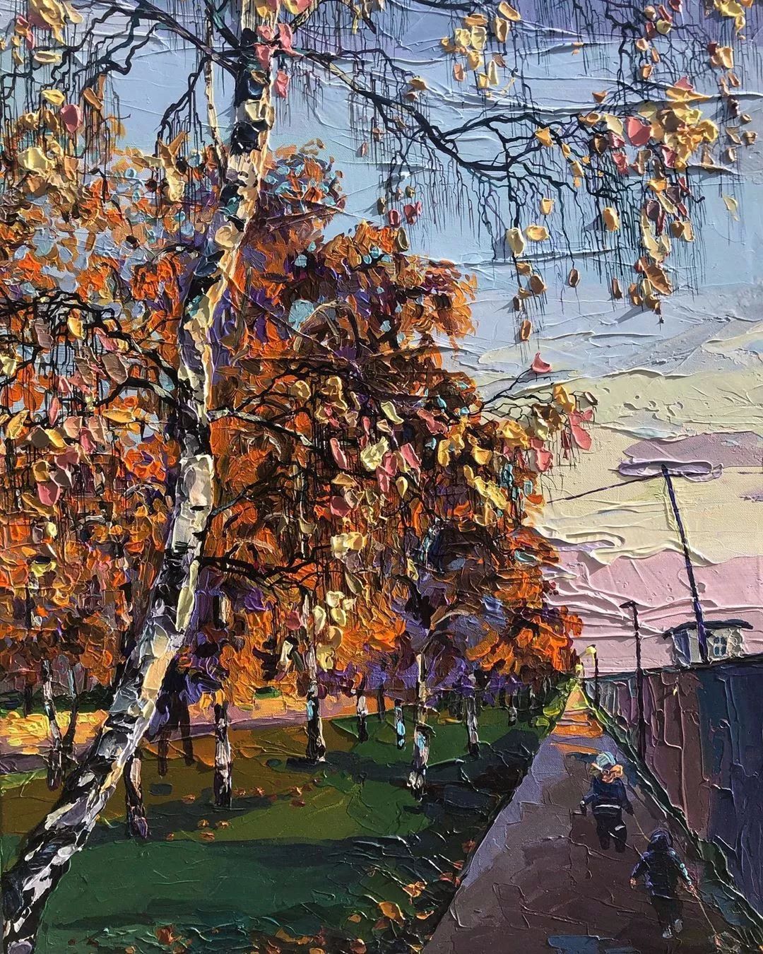 简单又有艺术感的油画怎么画,油画风景细节怎么画