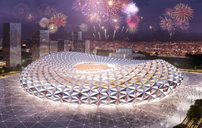 好看的足球场设计,足球球场设计