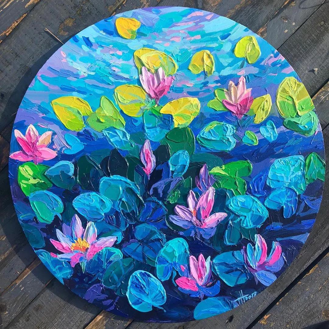 一千元颜料画画,画画颜料全套捡漏