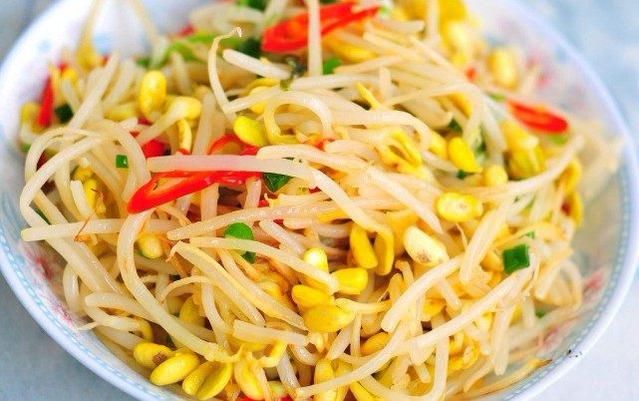 豆芽泡水发芽,水泡发豆芽