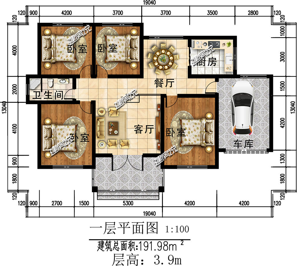 18万农村自建房二层,最合理的农村自建房设计图