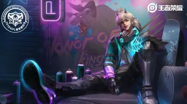 王者荣耀老虎kpl皮肤实战,王者荣耀裴擒虎kpl限定皮肤返场