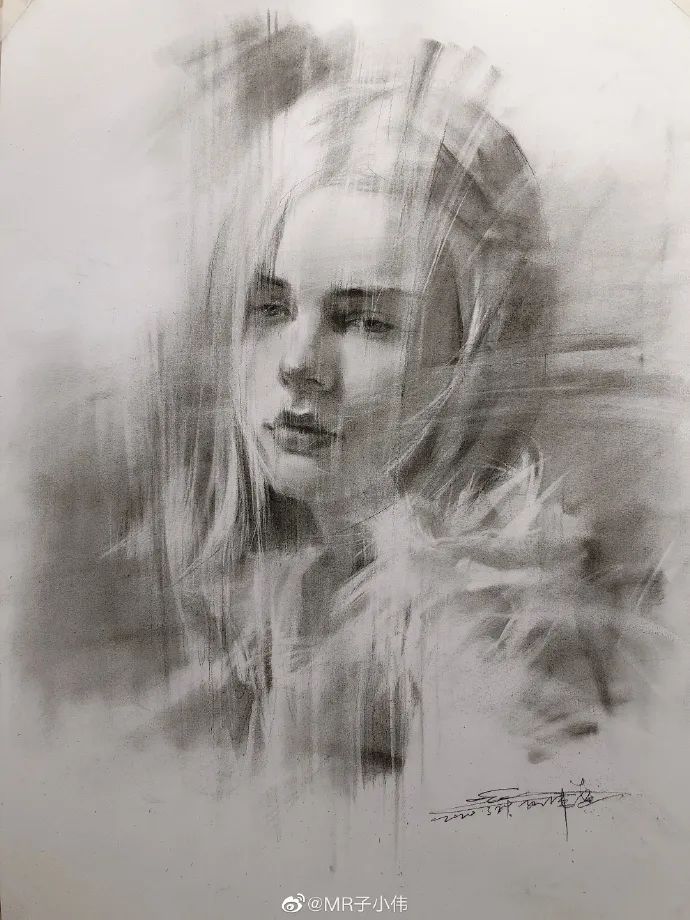 画一幅素描100万笔,胡歌、李现、迪丽热巴在他笔下全都画活了