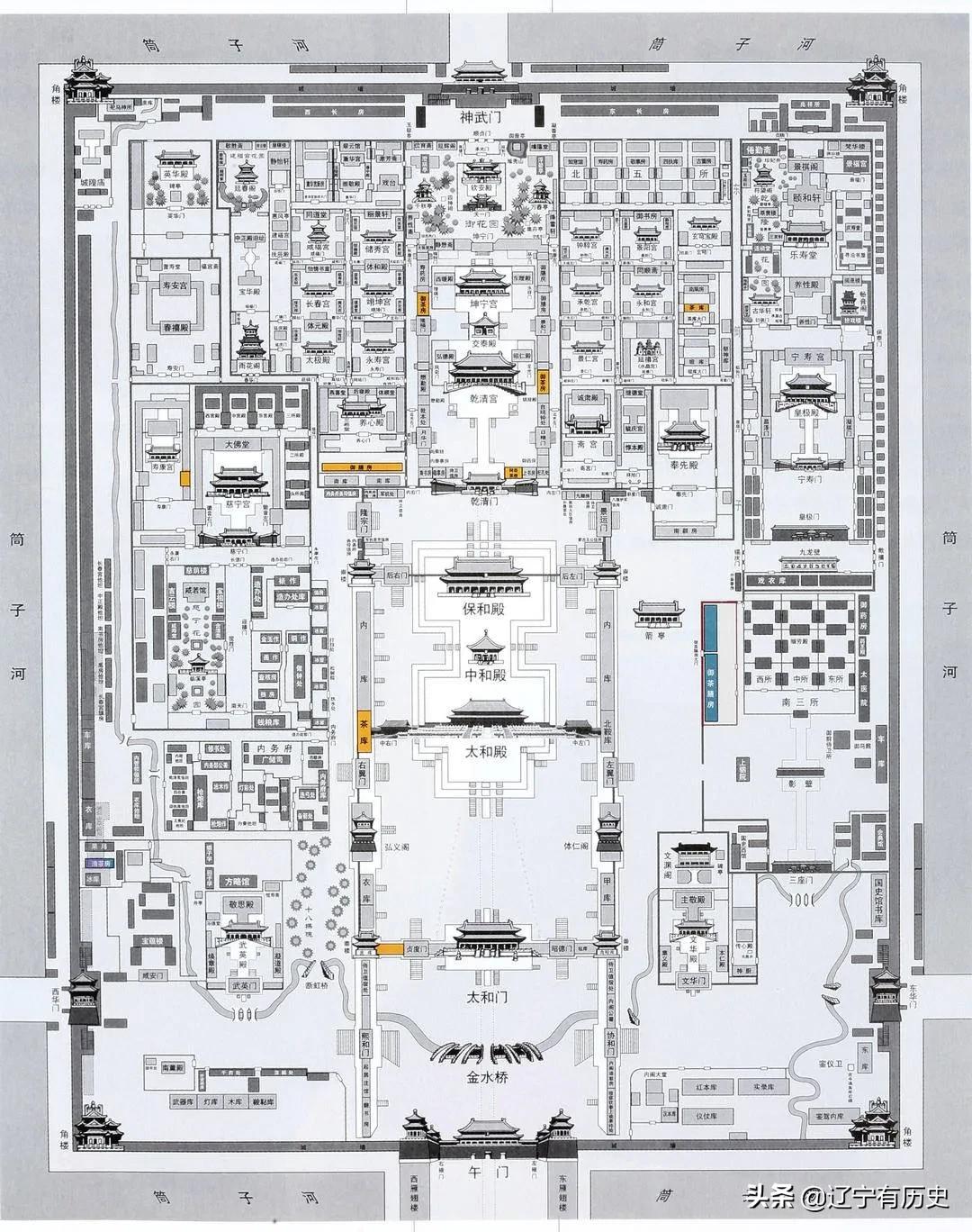 沈阳故宫与北京故宫哪个先建,沈阳故宫比北京故宫小多少了