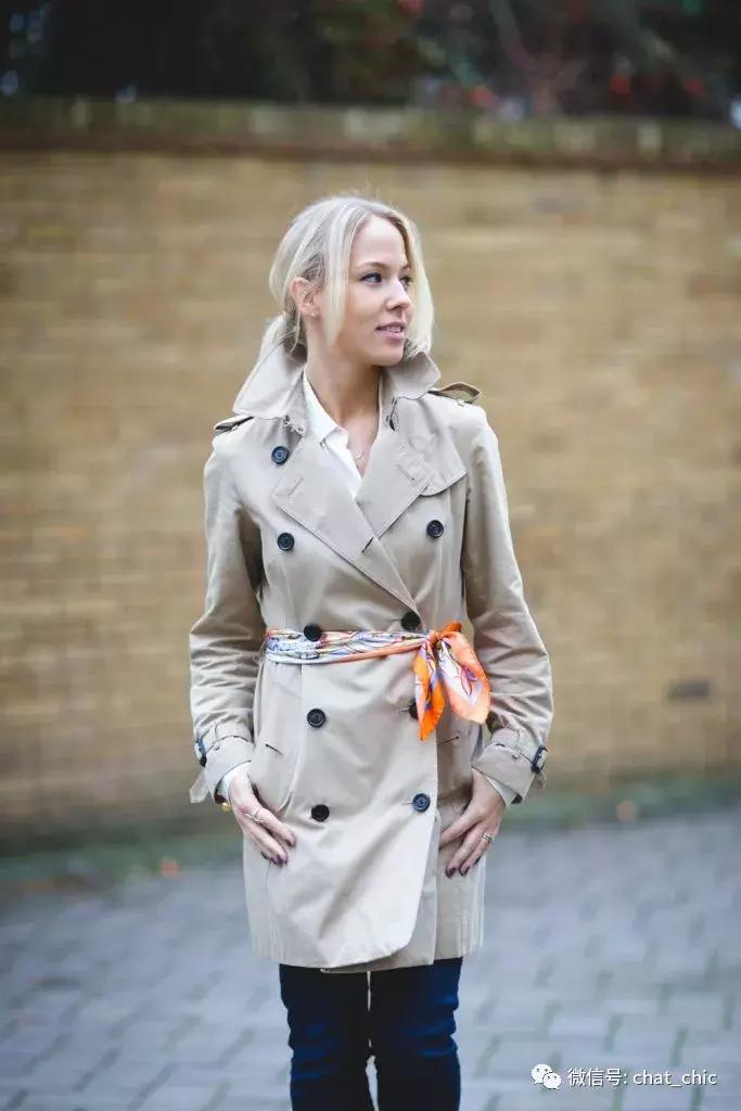 风衣腰带系法让你穿风衣更加帅气,拉高腰线的腰带