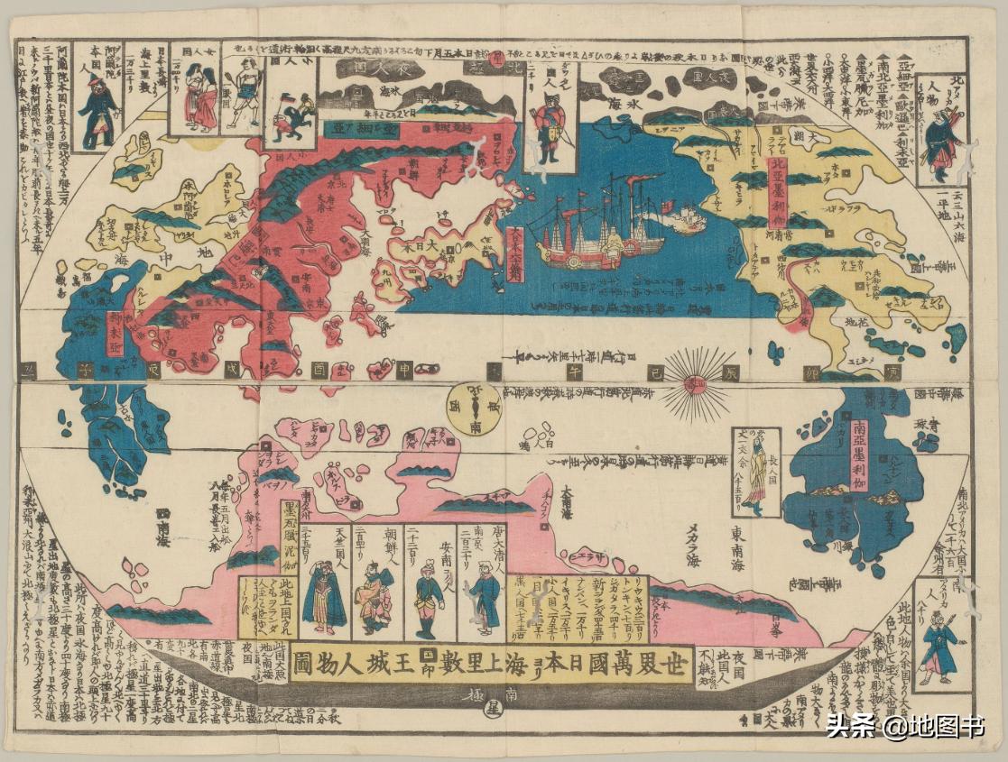东京不在日本？日本古地图中暗藏密码，中国人却能一眼明白
