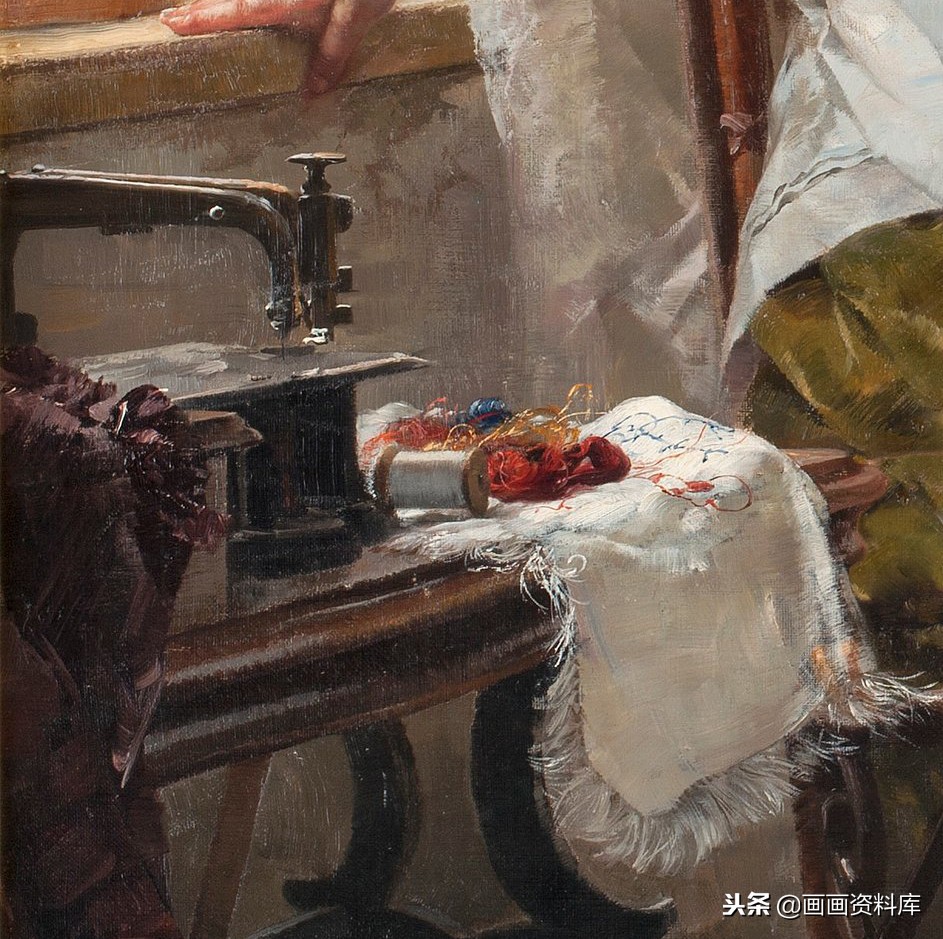 油画入门必学500例简易大幅油画,西方油画大师绘画技法教程