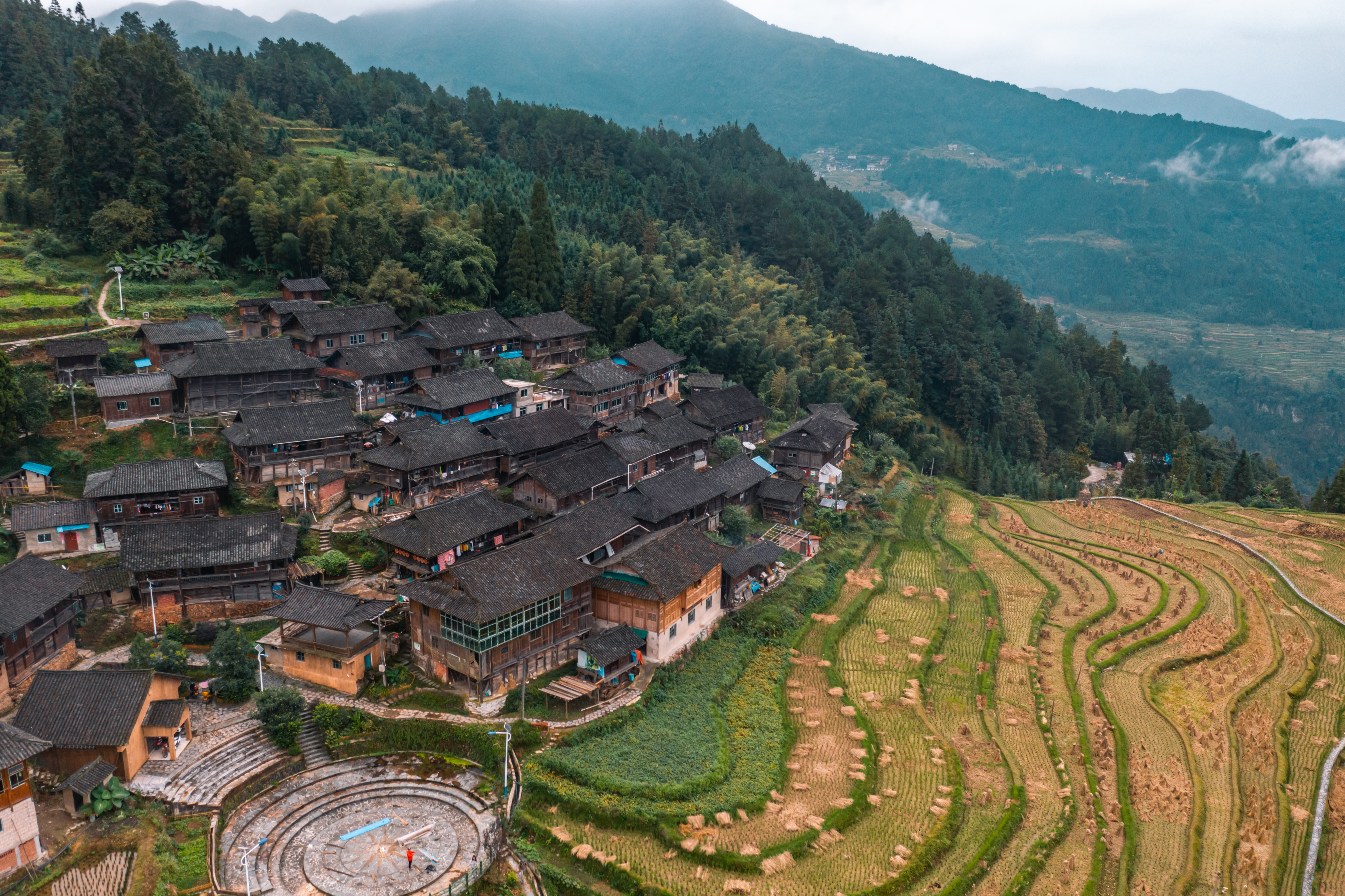 贵州人少景美的小村寨,贵州特色寨子