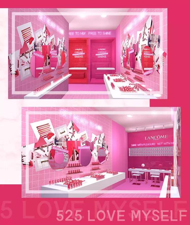 兰蔻口红来袭,三里屯兰蔻专柜