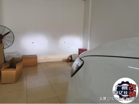 广州名爵6改灯,改名爵7大灯