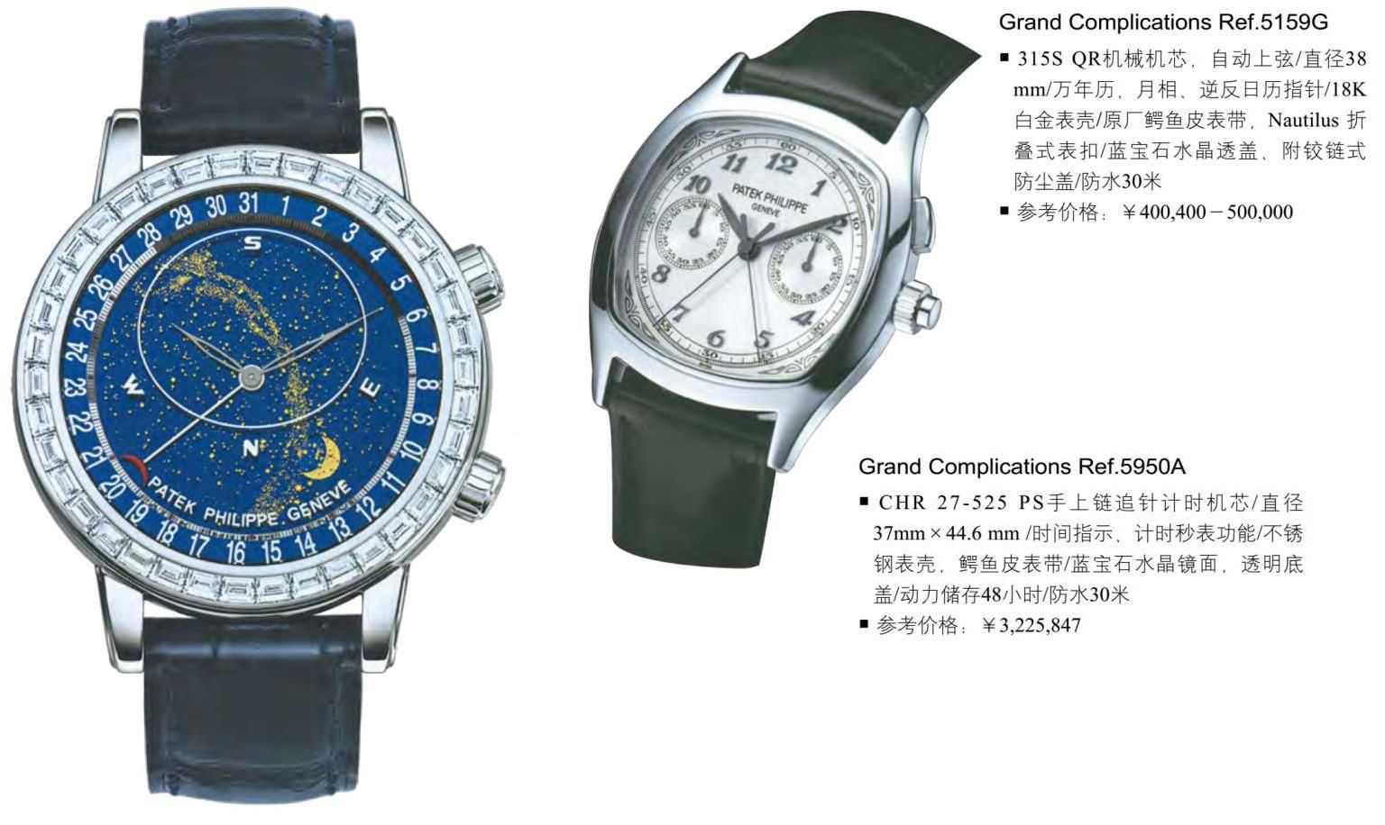 百达翡丽手表的特点,百达翡丽入门级手表有哪些
