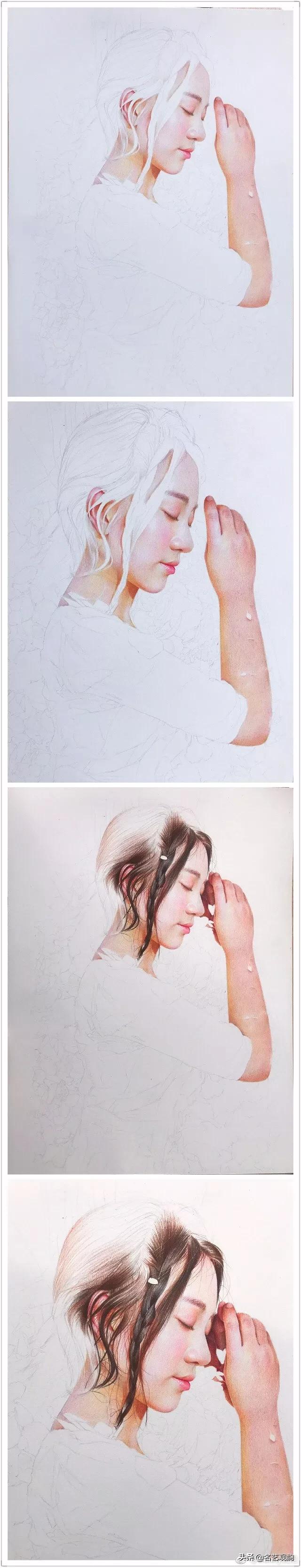 如何用彩铅画女天使男恶魔,用彩铅画动漫人物天使恶魔