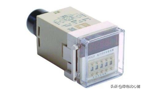 双时间循环延时时间继电器接线图,路灯时间继电器怎样调时间