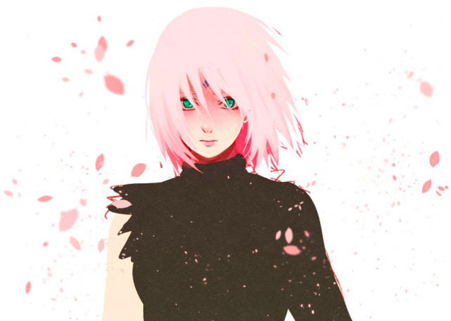 “终是岸本放了笔，她是樱花亦是劫”，女一号的悲剧在于“放弃”