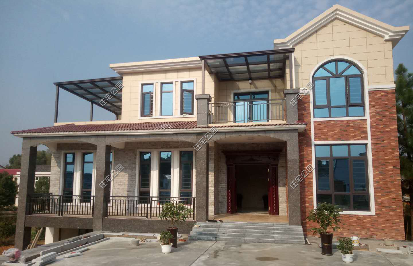 10套农村别墅合集中式小院,二层带露台18万左右乡村别墅