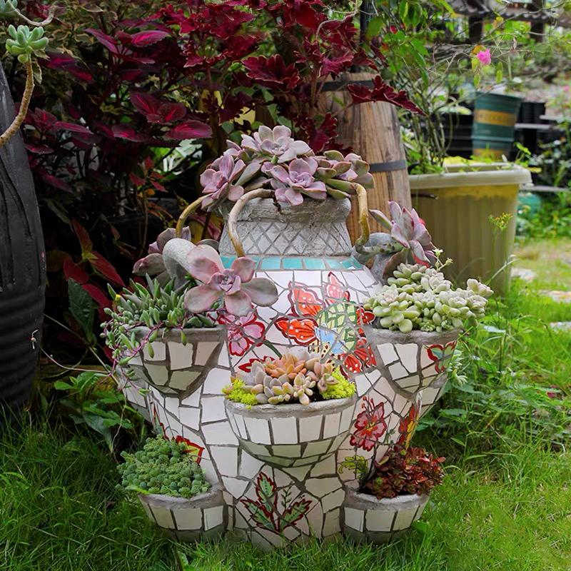 庭院花园摆设,庭院花园布置大型摆件