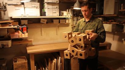 用折纸做多变魔方,用折纸叠的变形魔方