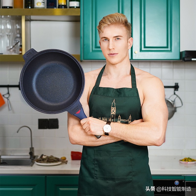 没有一口好锅，如何展现我大厨的手艺，七层昂贵涂层就为一口好锅