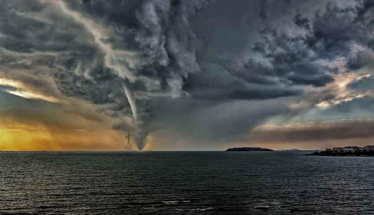 上万条鱼随暴雨从天而降,暴雨过后上万条活鱼从天而降