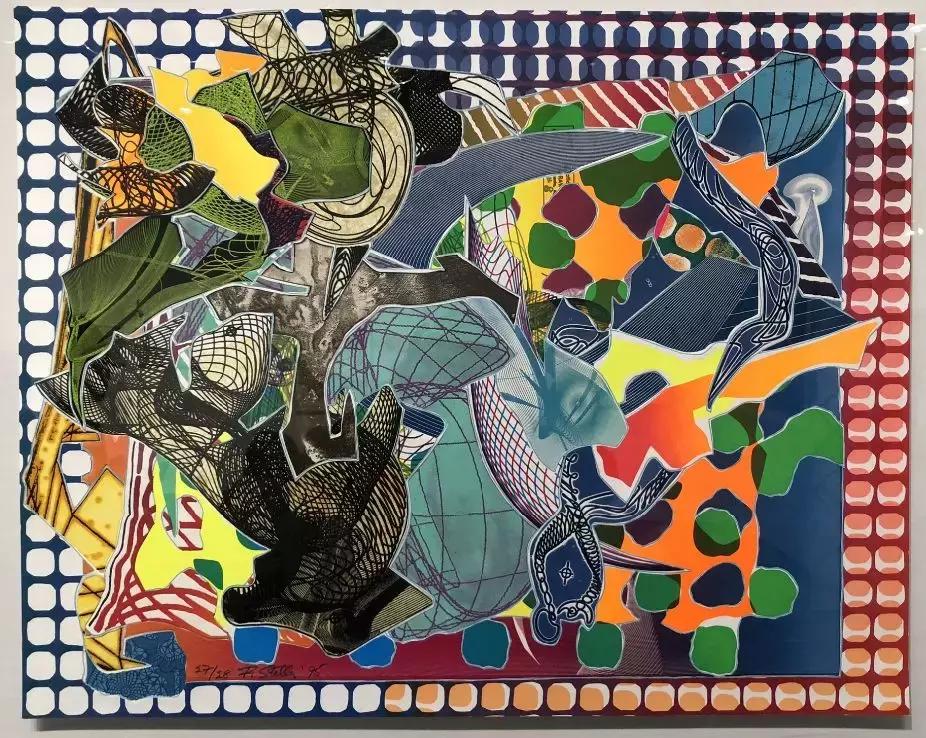 弗兰克斯特拉作品分析,弗兰克斯特拉高举旗帜