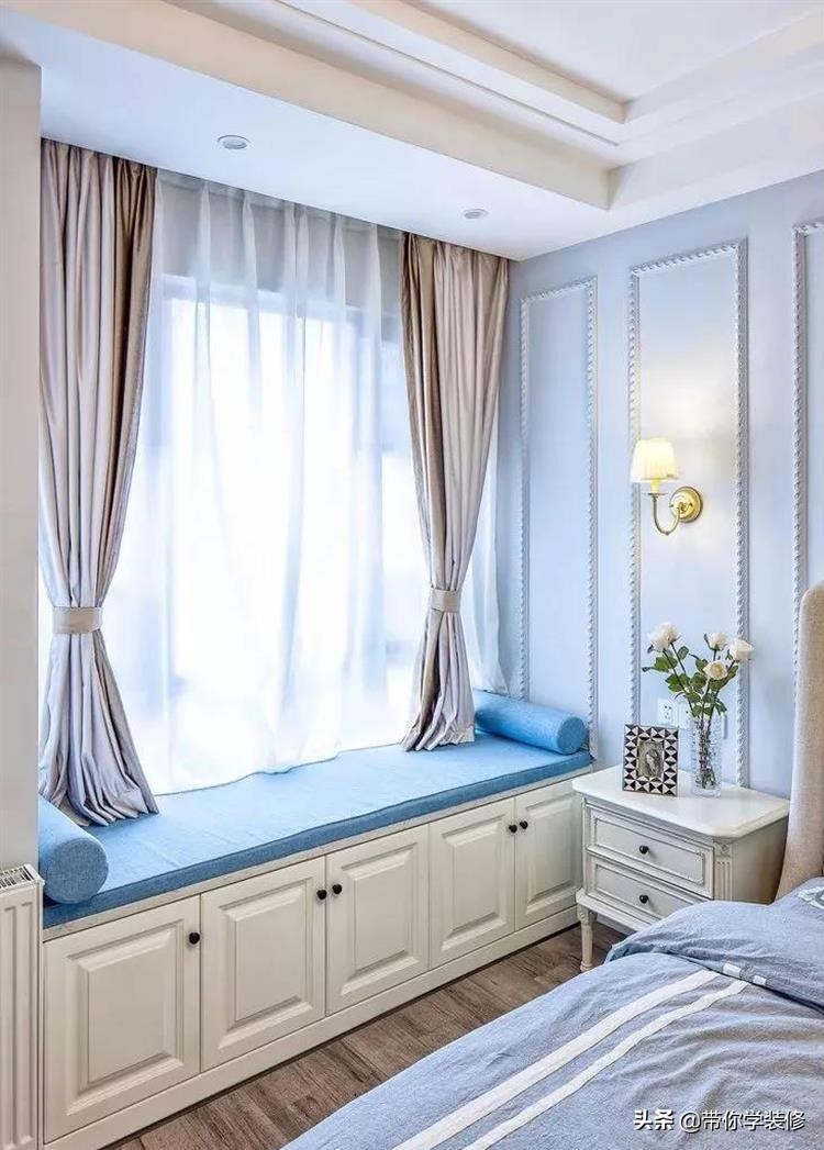 餐厅和客厅的美式隔断效果图,3房2厅带隔断装修风格