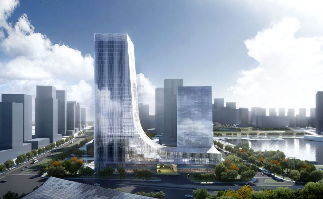 高层建筑素材科技感,高层建筑效果图素材