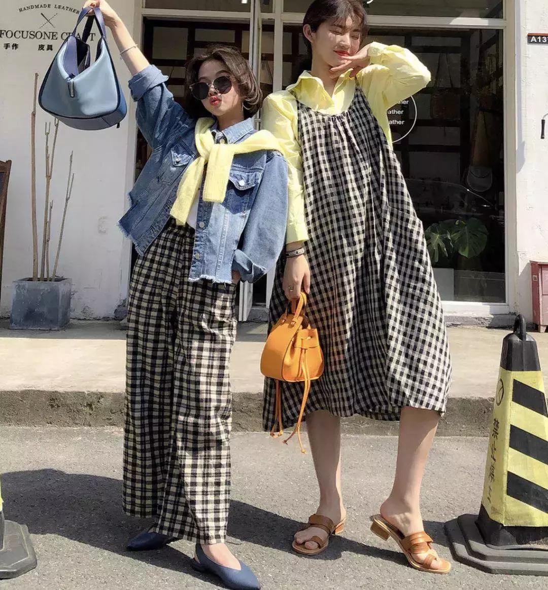 小个子穿搭150显高显瘦春秋装,150小个子时尚穿搭显气质两件套