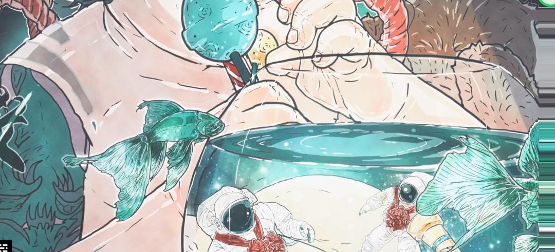 与POPMART合作，这位设计师来自坎伯韦尔插画专业