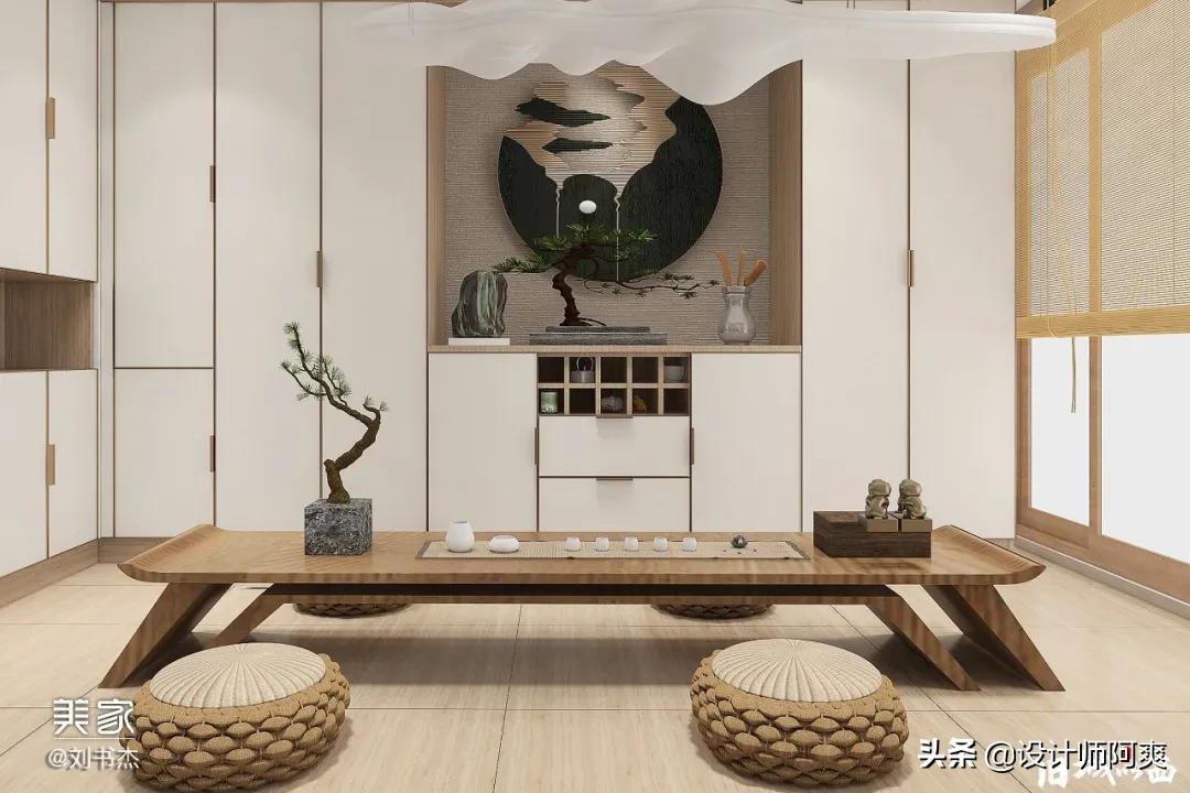 榻榻米设计卧室儿童小户型,阳台榻榻米书房效果图