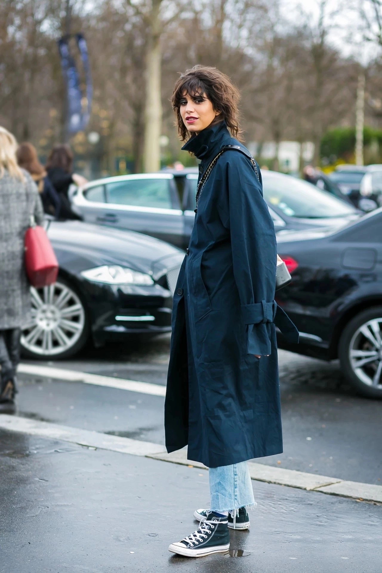 风衣适合微胖人士穿吗,微胖显瘦风衣