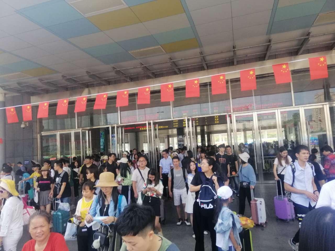 北海国庆交通状况,北海国庆车流