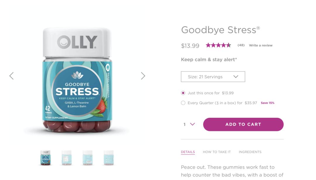 olly维生素软糖有什么效果,olly能量软糖