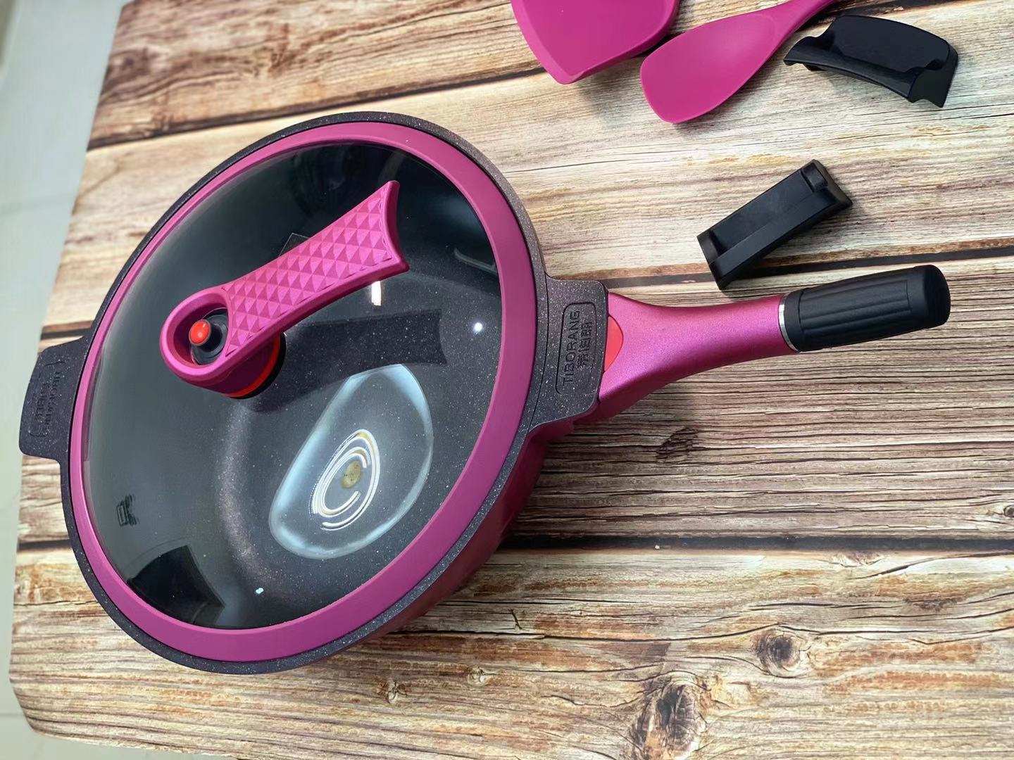 帝伯朗不粘锅三件套,帝伯朗钛钻不粘锅测评