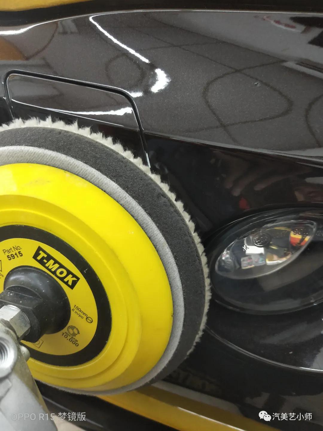 车前杠刮花抛光,前杠抛光修复