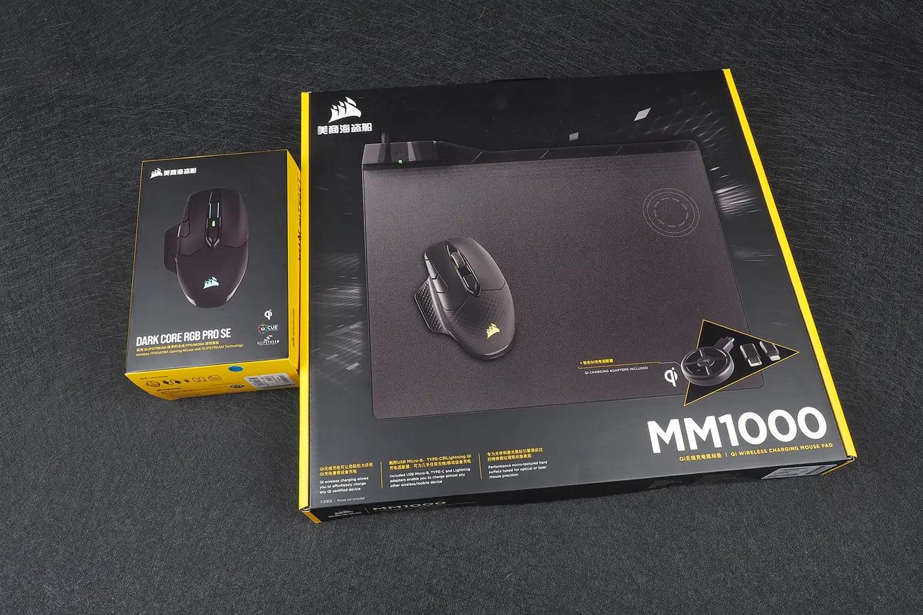 美商海盗船铁手无线鼠标测评,海盗船darkcoreprose灯失灵