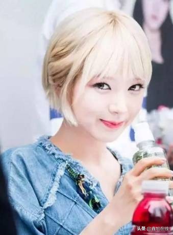 圆脸适合的短发发型烫发,有什么适合圆脸的短发