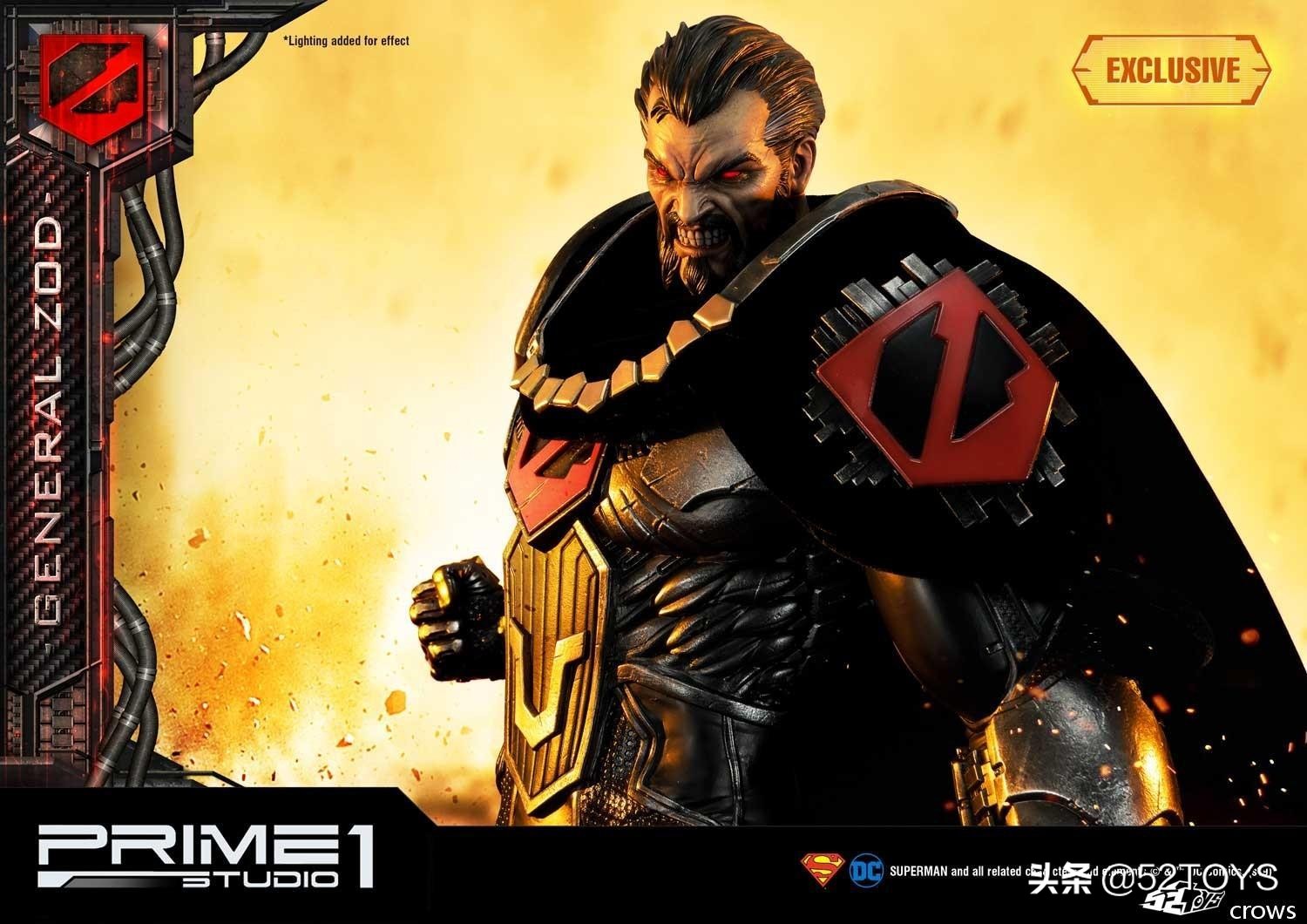 英雄还是暴君Prime1StudioDC佐德将军漫画版1/3雕像前瞻