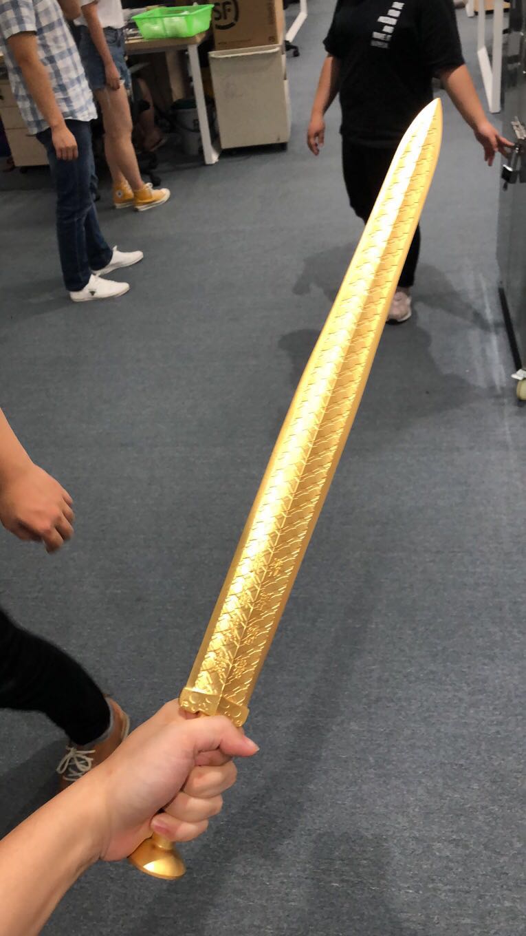 纯金剑,越王剑吊坠