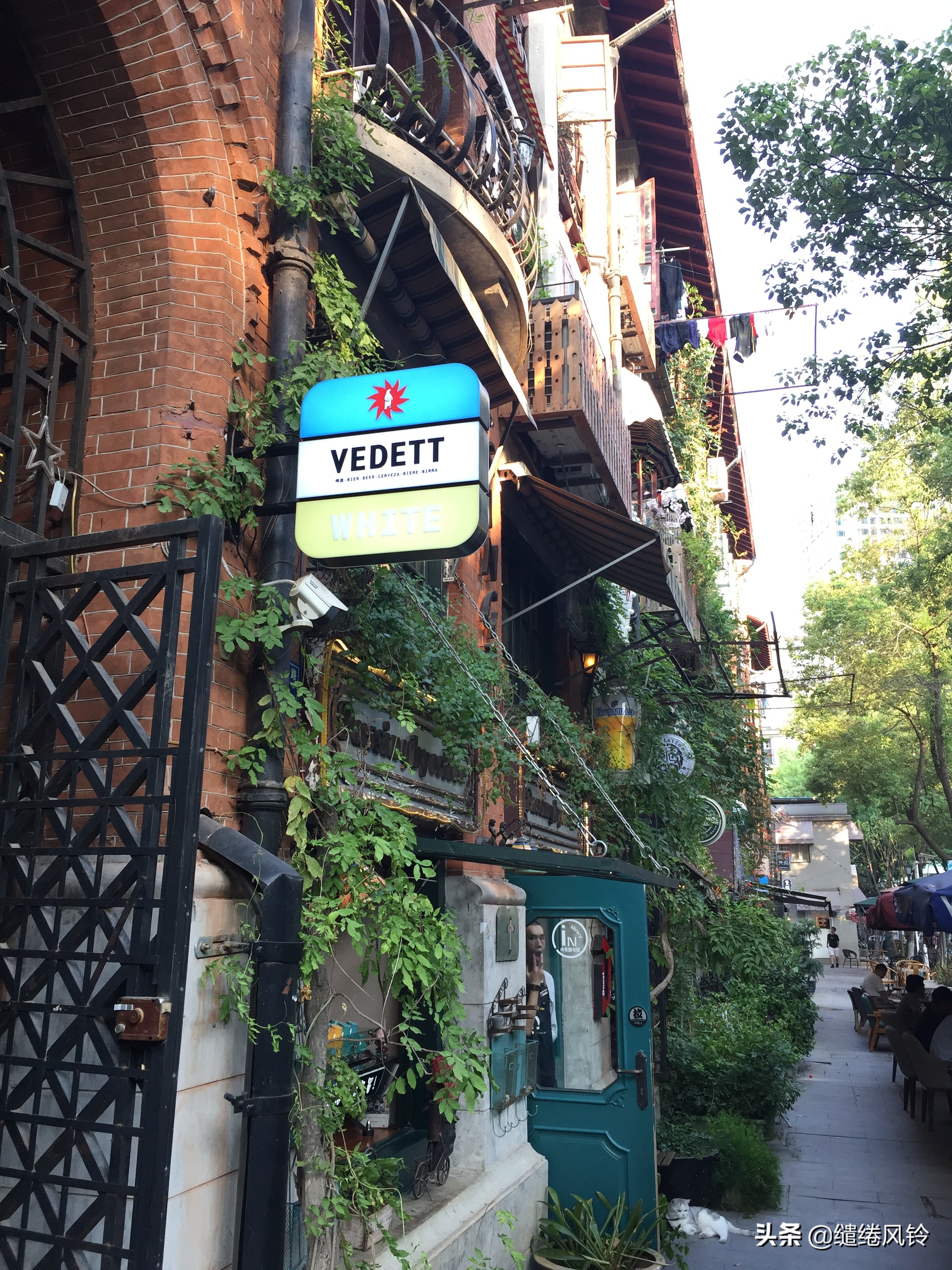 黎黄陂路街边小酒馆,汉口民国风情主题街